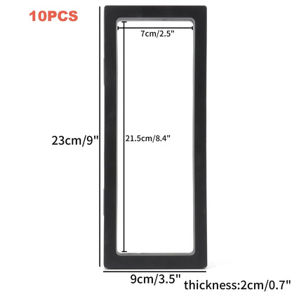 LilaFrame Rectangle 3D Display Box 10-PCS